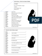 Past Detective Suspect Dialogue Role Play Gap PDF
