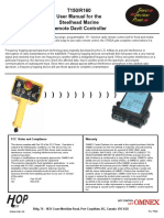 T150/R160 User Manual For The Steelhead Marine Remote Davit Controller