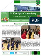 Easter Newsletter - 2018 Highlights from St Kentigern's Academy