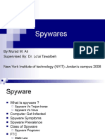 Spywares: By:Murad M. Ali Supervised By: Dr. Lo'ai Tawalbeh New York Institute of Technology (NYIT) - Jordan's Campus 2006