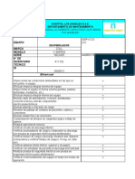 Protocolo de Mantenimiento Desfibrilador