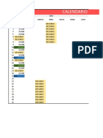 Calendario anual futbol