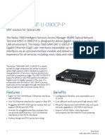 Nokia 7368 ISAM ONT-U-090CP-P Datasheet EN PDF