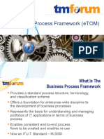 Business Process Framework (Etom) : © 2011 Telemanagement Forum - 1