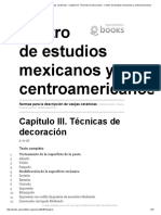 Normas para La Descripción de Vasijas Cerámicas - Capítulo III. Técnicas de Decoración - Centro de Estudios Mexicanos y Centroamericanos