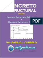Libro de Concreto Estructural Reforzado y Simple TOMO I [Ing. Basilio J. Curbelo] CivilGeeks (1).pdf