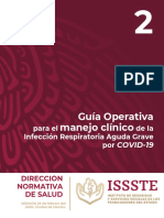 Guía Operativa para El Manejo Clínico de La Infección Respiratoria Aguda Grave Por COVID-19