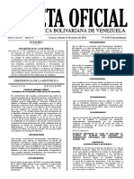 Gaceta Oficial 6.519 Estado de Alarma