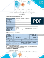 Guía de actividades y rúbrica de evaluación - Paso 1 - Reconocer naturaleza jurídica de las IPS y niveles de complejidad (3).docx