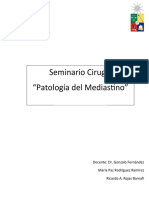 Patologia - Del - Mediastino
