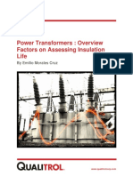 Power Transformers: Overview Factors On Assessing Insulation Life