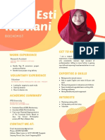 Dewi Esti Restiani: Biochemist