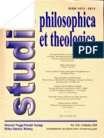 Jurnal Studia Philosophica Et Theologica Vol. 9 No. 2 Oktober 2009 PDF
