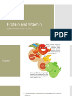 Protein and Vitamin: Syifania Hanifah Samara, S.Pi., M.SC