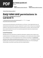 Easy roles and permissions in Laravel 5 - QCode.pdf