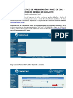 RENTAS: Manual Práctico de Presentación y Pago de DDJJ. Periodos 03/2.020 en Adelante .