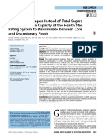 05 - Use of Added Sugars Instead of Total Sugars