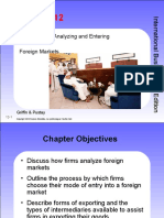Strategies For Analyzing and Entering Foreign Markets: Griffin & Pustay
