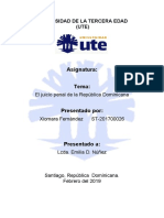 Juicio penal República Dominicana