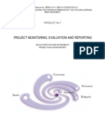 7 Project Monitoring Evaluation and Reporting