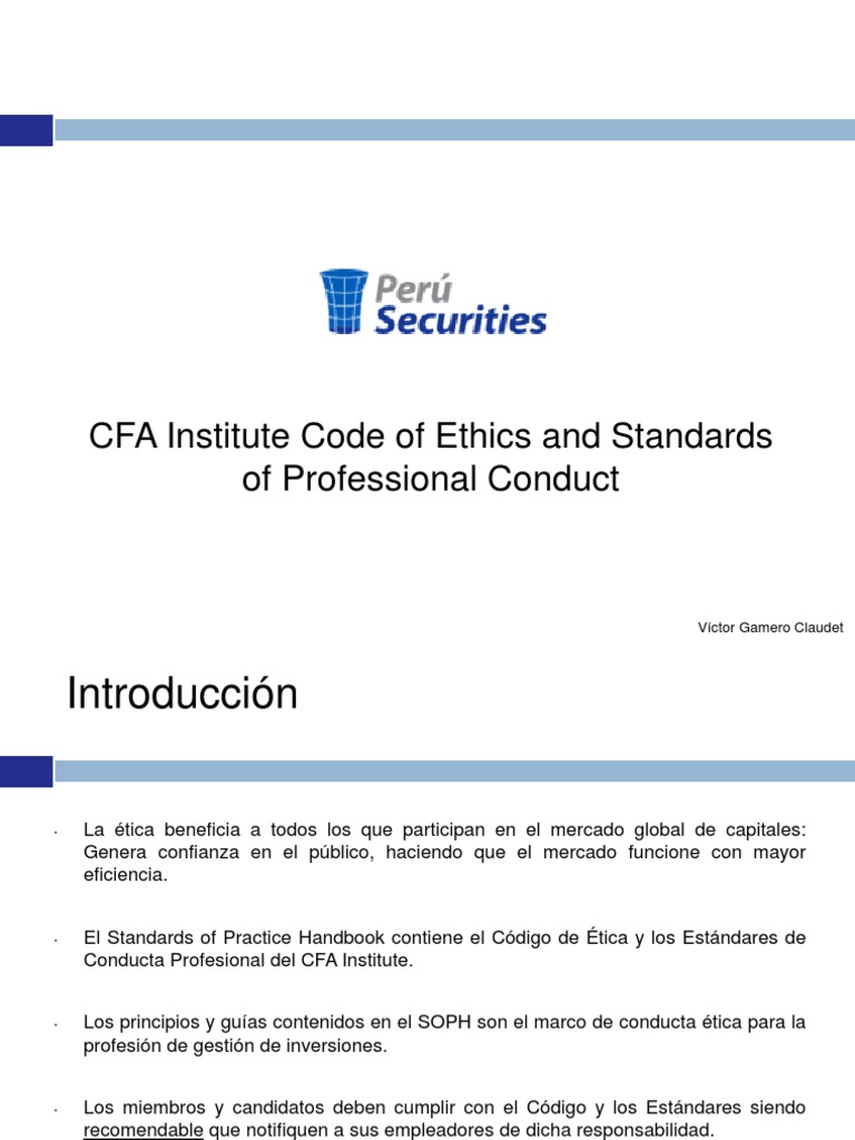 Ethics Standards 2018 | PDF | Cliente | Información