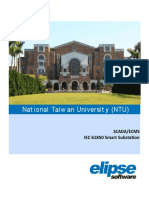 Nat Ional Taiw An Universit y (NTU) : Scada/Ecms IEC 61850 Smart Substation