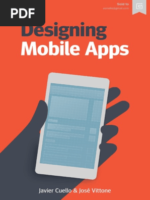 designing mobile apps