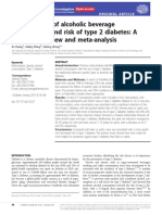 05 - Specific Types of Alcoholic Beverage Consumption and Risk of Type 2 Diabetes