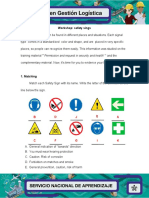 AA - 16 - Ev #4 ''Taller Safety Signs''