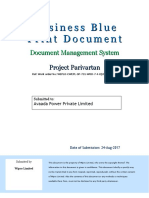 APPL - BBP - SAP - DMS01 - Project Parivartan V1.0