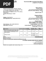 Tax Invoice/Bill of Supply/Cash Memo: (Original For Recipient)