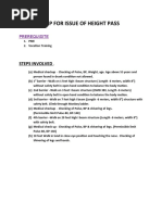 Vertigo Testing for Safe Height Work | PDF | Occupational Safety And ...