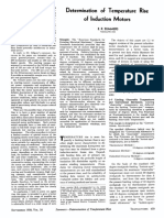 Determination of Temperature Rise of Induction Motors: E. R. Summers