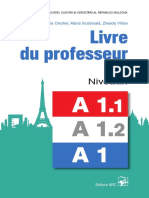 Ghidul Profesorului, Limba Franceza, Nivelele A1, A1.1, A1.2 (a. 2019)