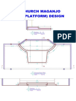 Sda Church Maganjo Pulpit (Platform) Design: Section S - S