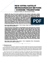 Kompresi Citra Satelit Himawari Menggunakan Metode Discrete Consine Transform