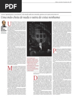 Uma mão cheia de nada e outra de coisa nenhuma