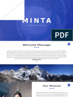Minta: Presentation Template