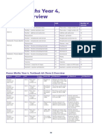 Power Maths Year 4, Yearly Overview: Textbook Strand Unit Number of Lessons