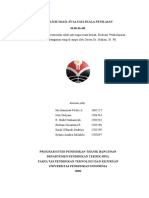 Analisis Hasil Evaluasi Skala Penilaian Bab 1