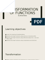 Transformation of Functions