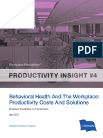 Behavioural Health and The Workplace