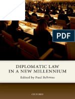 Paul Behrens - Diplomatic Law in A New Millennium-Oxford University Press (2017)