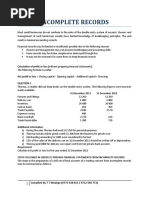 Non-Current Asset Movement Schedule | PDF | Depreciation | Fixed Asset