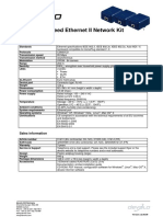 dLAN Highspeed Ethernet II Network Kit: Technical Data