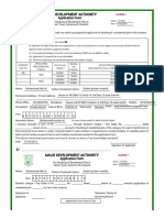 Malir Development Authority Malir Development Authority: Application Form Application Form