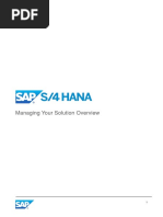 Manage Your Solution Overview