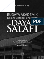 Budaya Akademik Dayah Salafi PDF