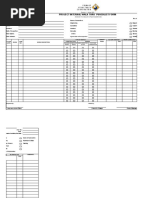 Job Card Template | PDF