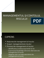 managementul riscului